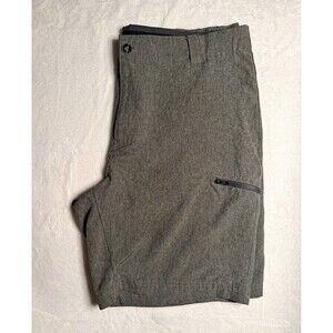 ZeroXposur Men’s Gray Chino Shorts Stretch Pockets Travel R87331S